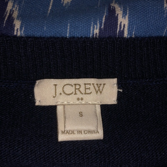 Navy J. Crew Sweater - Picture 2 of 2